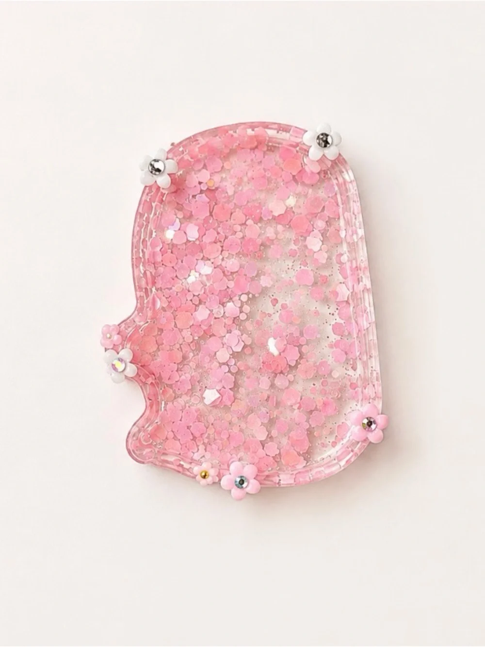 Glitter trinket trays-cat themed, set of 3